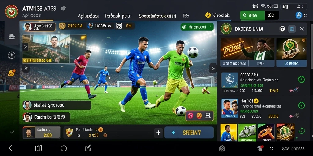 Tampilan antarmuka aplikasi ATM138 yang menarik dan fungsional.