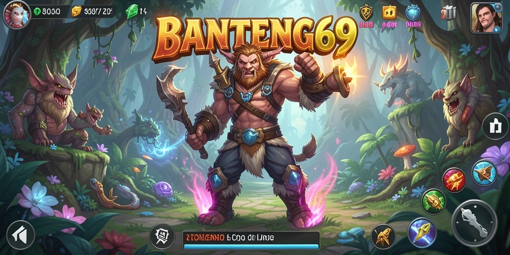 Gameplay BANTENG69 penuh petualangan seru dan menantang.