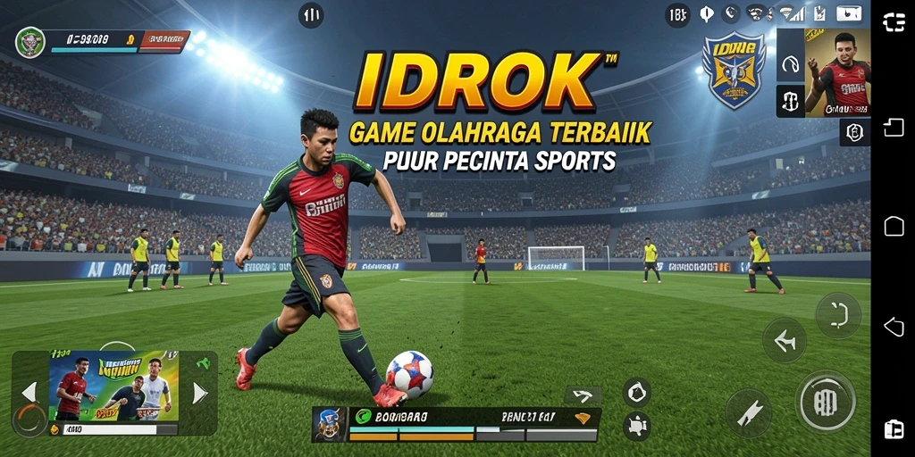 Tampilan gameplay IDROK yang mengesankan dan menarik perhatian.