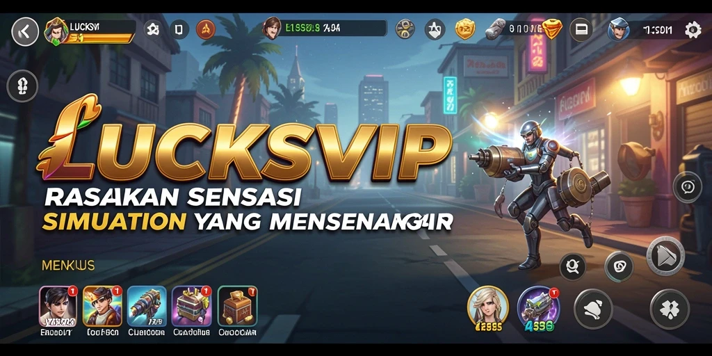 Tampilan gameplay menarik dari LUCKSVIP yang penuh petualangan.