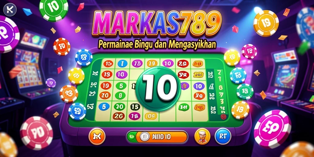 Tampilan gameplay seru dalam MARKAS789 saat bermain Bingo.