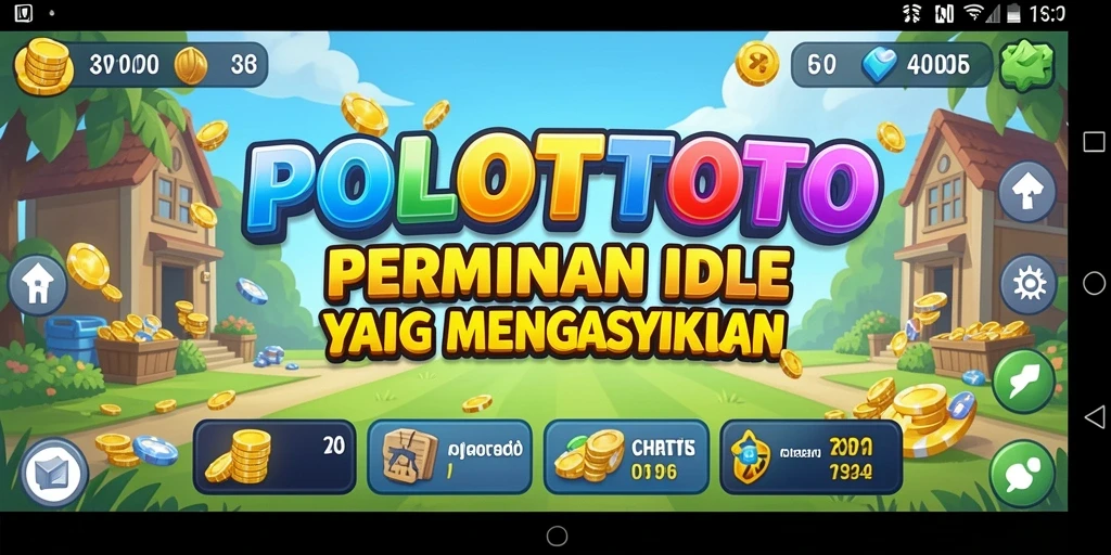 Tampilan permainan <strong>POLOTOTO</strong> yang menarik dan gameplay santai.