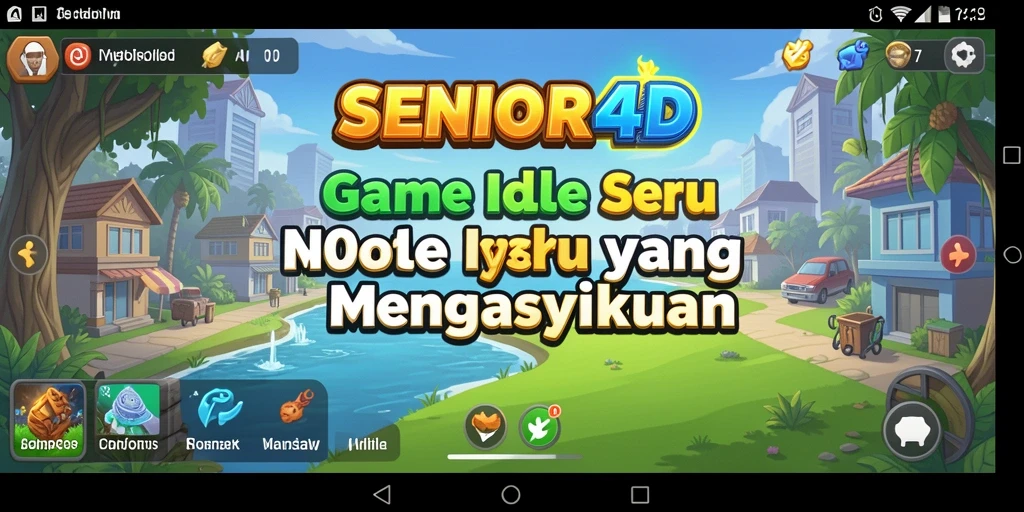 Gameplay SENIOR4D yang menarik dan menawan.