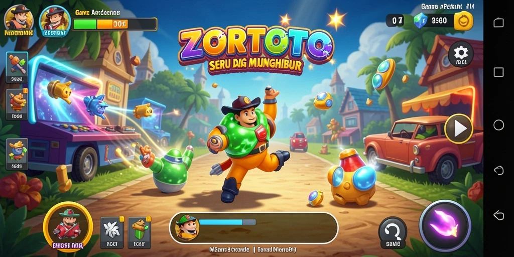 Tampilan screenshot ZORTOTO yang menghadirkan gameplay seru dan menantang.